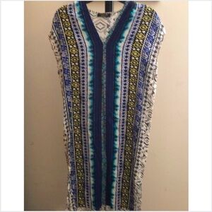 Renne C.Beach Cover /kimono Size Small NWOT